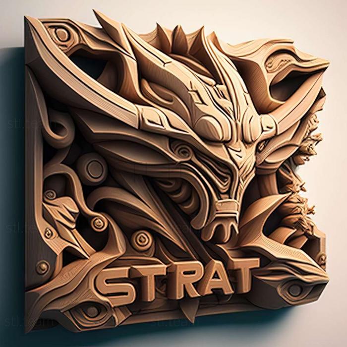 3D model StarCraft Remastered game (STL)
